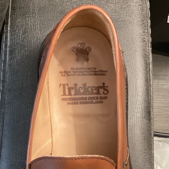 Tricker’s JAMES PENNY LOAFER - CHESTNUT BURNISHED size 10.5 main image 8
